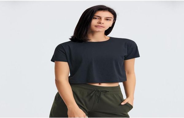 

yoga shirt cotton sports casual short sleeve tshirt workout indoor quickdrying breathable tank for women9746354, White;red