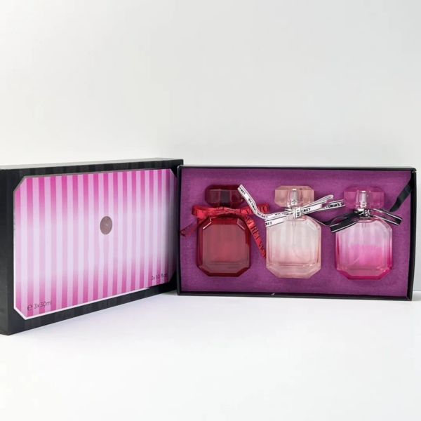 

cologne high version quality secret perfume 30ml 3pcs bombshell summer girl women fragrance long lasting smell lady vs parfum pink bott