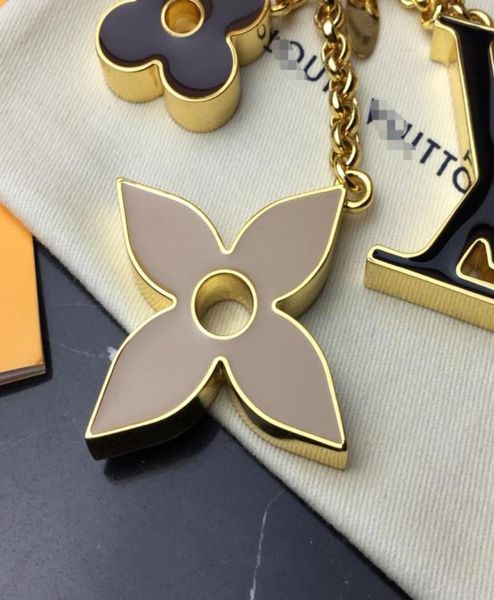 

fleur de monogram key chain bag pendant m67119 golden chain05152425, Slivery;golden