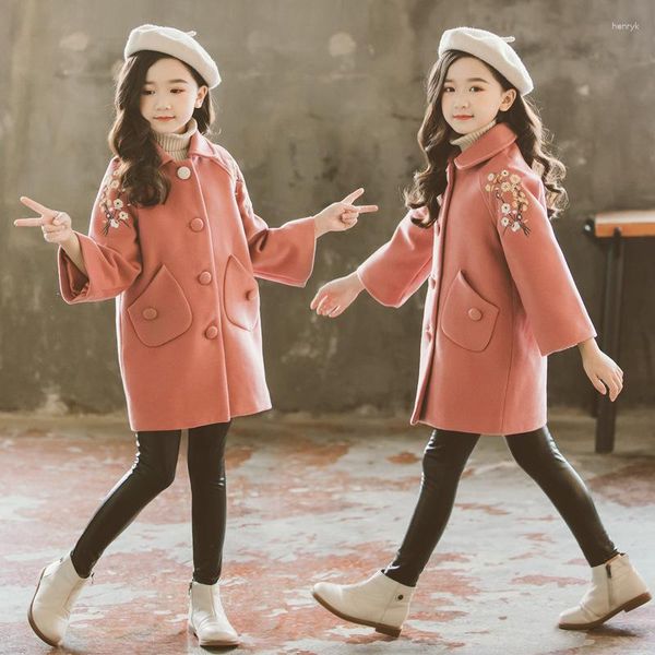 

Girls' Winter Jackets: Cotton Thickened Leisure Coats for Kids Ages 3-12, Green