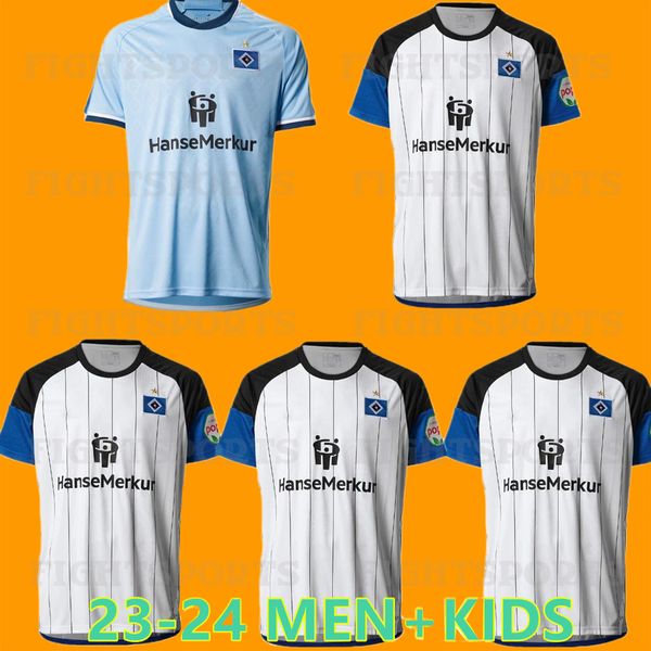 

23/24 hamburger sv soccer jerseys 2023 2024 retro 1983 1984 football shirt 83 84 dompe glatzel konigsdorffer nemeth reis meffert pherai bene, Black;yellow