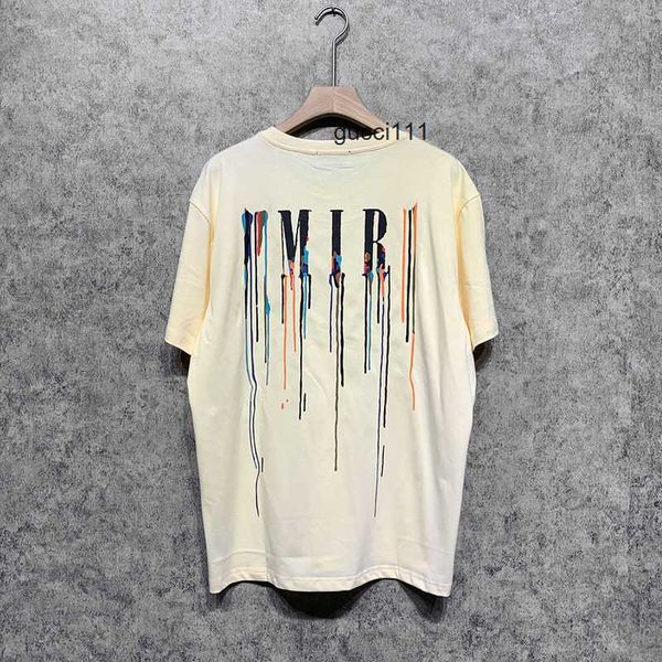 

cotton amirly designer new personality womens mens colors men tees letter printed women fashion brand travel loose t shirts, White;black