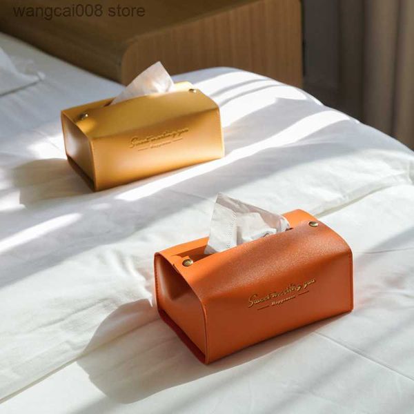 

car tissue box fashionable and simple ins drawer box household living room napkin paper towel box high-grade light luxury car tissue holder