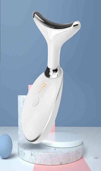 

3 colors neck and face lifting tool led pon therapy massager skin tightening machine antiwrinkle care tools 2205202144598