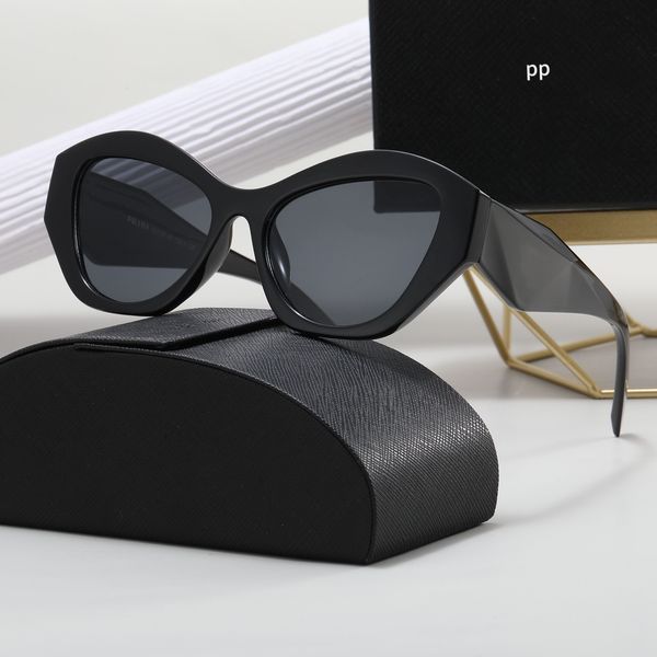 

2023 mens sunglasses designer sunglasses letters sun glasses for women oversized polarized senior shades uv400 protection lenses with box su, White;black