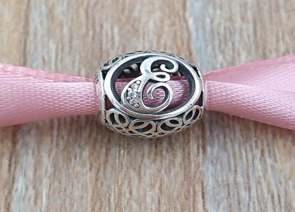 

andy jewel a to j letters 925 sterling silver beads vintage charm fits european style jewelry bracelets & necklace 791845cz6388745, Black