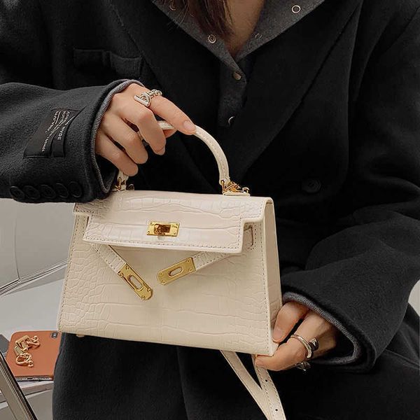 

designer kelys tote bag the second generation mini soft leather crocodile pattern portable crossbody small bag for womens bags 2023 new tren