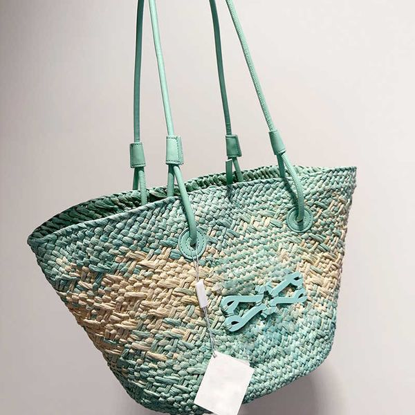 

beach bag designer bag straw shoulder bags large shopping handbag fashion holiday beach tote women summer bags 230718