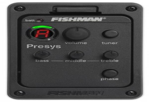 

fishman pickups presys blend 101 preamp eq tuner piezo pickup equalizer4666625