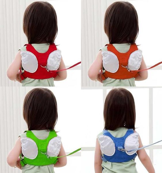 

child anti lost strap baby walking harness belt angel design baby safety strap toddler kids antilost safety shoulder strap 4 styl9765086