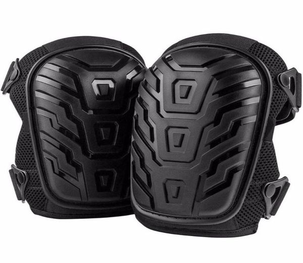 

professional knee pads construction pair comfort leg protectors work safety comfort and safety knees protect knee support5532163, Black;gray