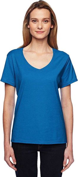 

women's t-shirt women's x-temp v-neck t-shirt, White