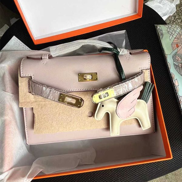 

designer kelys tote bag new swift 2023 generation carrie bag bubble green leather portable mini chain cow shoulderxwhv