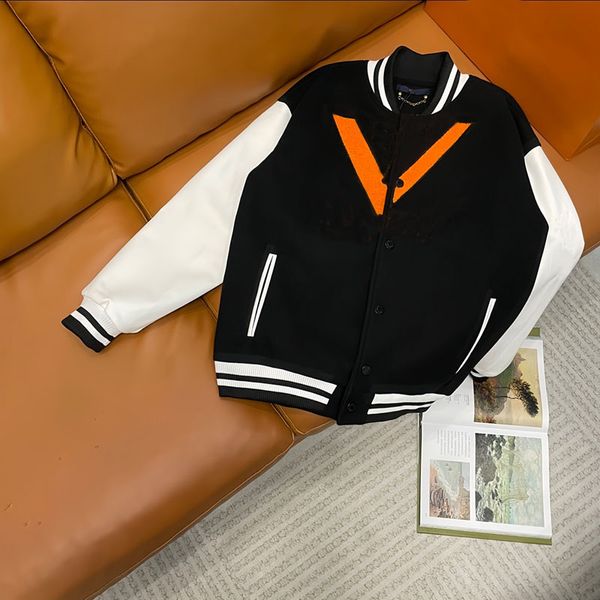 

Mens Varsity Jackets Baseball Uniform Womens L Stylist Jackets 23AW Jackets Women Parkas Down Coat Slim Short Jacket Zippers Coats