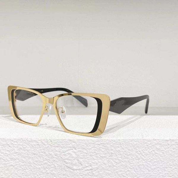 

designer triangular signature personalized literature and art versatile frame optical pr84wv men's leisure flat lens can be equipped wi, White;black