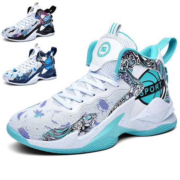 

summer new lovers' shoes mesh breathable basketball shoes men's non-slip wear-resistant shock-absorbing student sports shoes high-