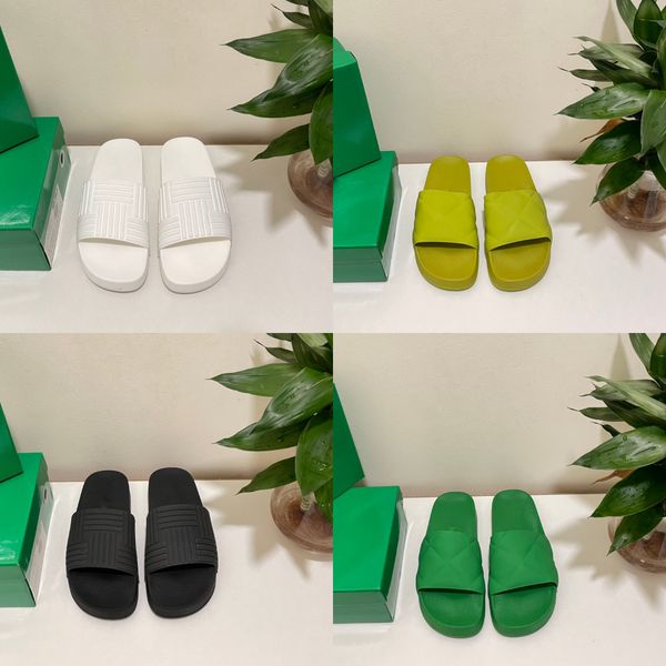 

designer slippers lido sandals women's slippers braided striped sandals breaded flat mule four color slippers classic summer beach flip