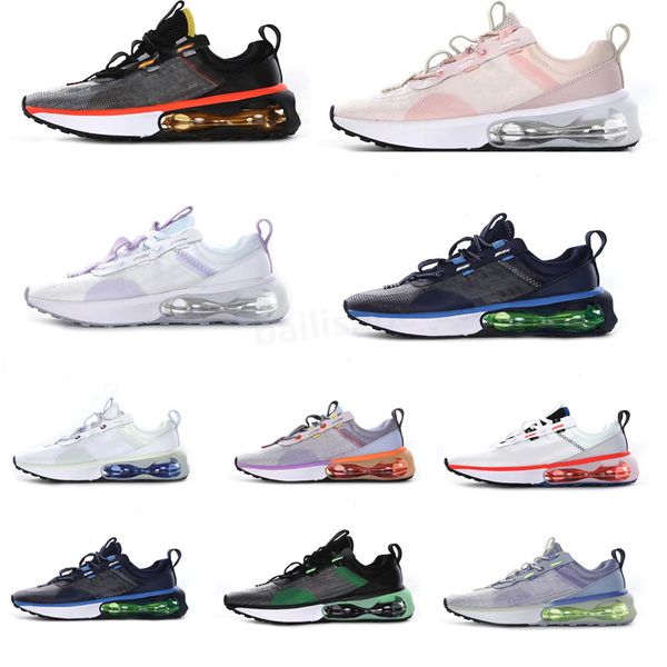

2021 running shoes 2021s womens mens max black matte grey multi spruce aura plum fog bred white metallic red bronze airs trainers sports des