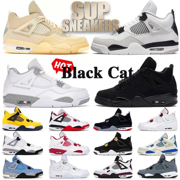 

men jumpman 4s basketball shoes woman cream sail university blue breathable 4 basketballs sneaker oreo violet ore outdoor sports trainers de