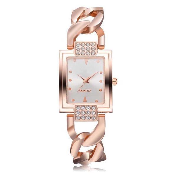 

women bracelet watch golden small dial quartz watch popular wristwatch female ladies elegant watches luxury quartz wristwatch sspc xams, Slivery;golden
