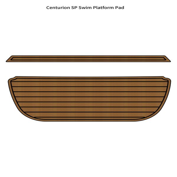 

centurion sp swim platform step pad boat eva foam faux teak floor mat flooring