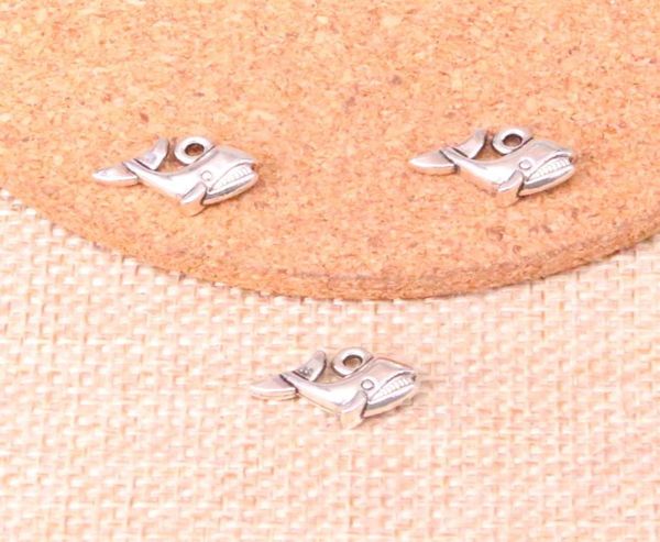 

100pcs charms double sided whale 1510mm antique making pendant fitvintage tibetan silverdiy handmade jewelry5462376, Bronze;silver