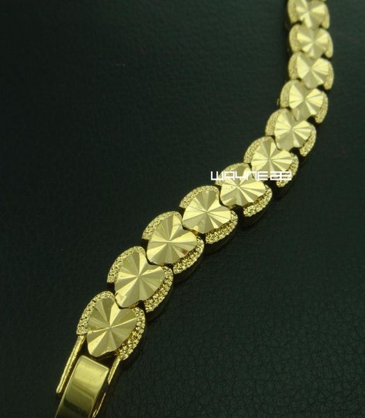 

elegant 18k gold filled ladies solid wedding bangle bracelet b1574495641, Black