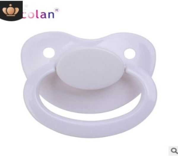 

2018 good custom big size silicone pacifier0123456205323