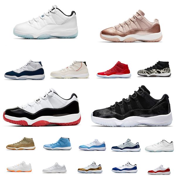 

jumpman 11 mens basketball shoes 11s cool grey 25th anniversary low legend university blue white bred concord cap and gown men women sneaker