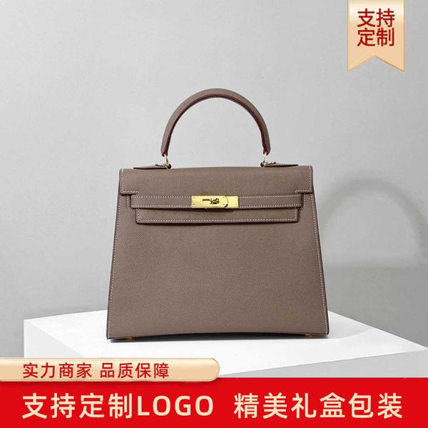 

original designer kelys tote bag genuine leather palm pattern bag for women 2023 new mini small advanced one shoulder cross body women'