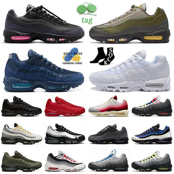 

95 og trainers 95s men running shoes corteizes sequoia pink beam aegean storm midnight navy triple white black greedy sketch mens women snea