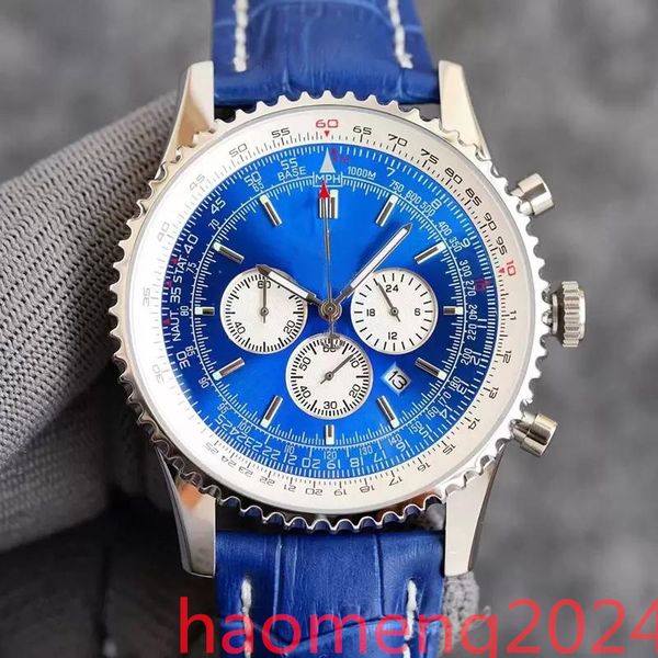 

u1 aaa breitling mens watch quartz movement watches for men wristwatch 44mm fashion classic business designer wristwatches stainless steel c, Slivery;golden