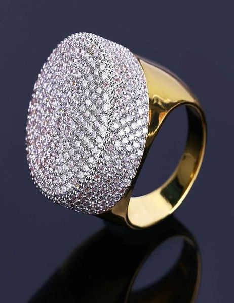 

mens hip hop gold ring jewelry fashion iced out gemstone simulation diamond rings for men93522457020929, Golden;silver