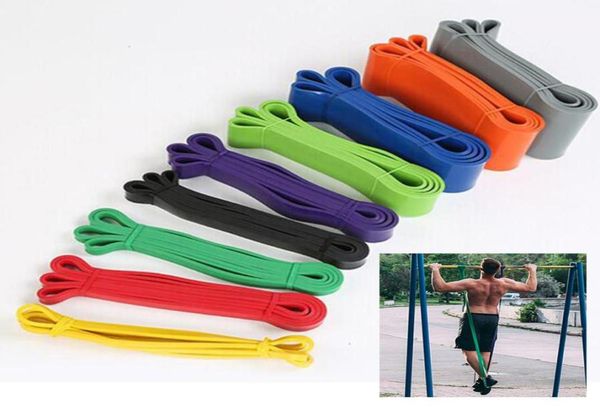 

fitness rubber bands resistance band 208 cm yoga athletic elastic bands loop expander for exercise sports equipment5870248