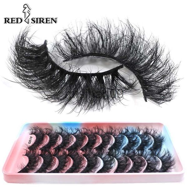 

false eyelashes 10pairs fake eyelashes new dramatic fluffy natural long faux mink lashes makeup j230717