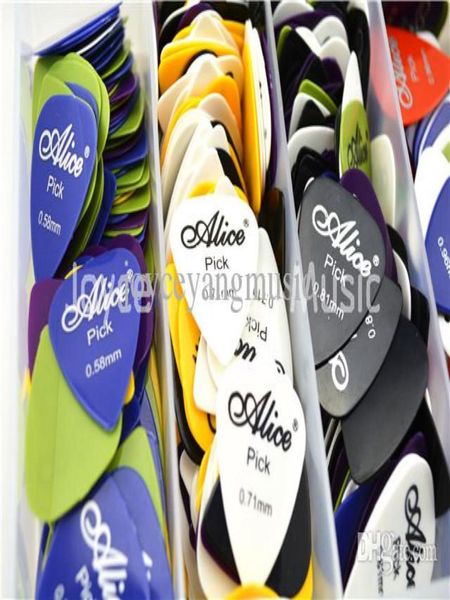 

lots of 100pcs alice acoustic electric guitar picks plectrumsassorted thicknesscolors7166071