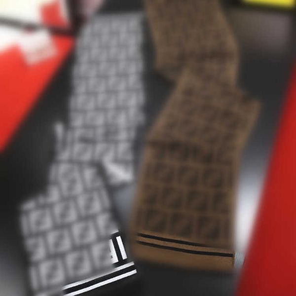 

2021 autumn winter new letter two color double sided ff men's and women's universal imitation cashmere d tassel scarf neck, Blue;gray
