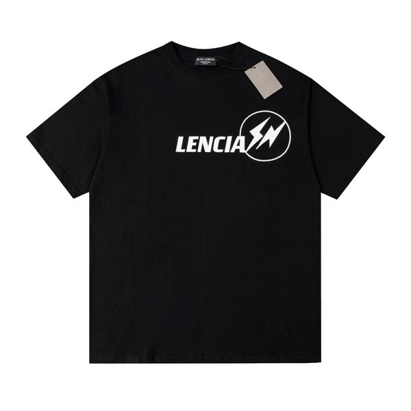 

blcg lencia summer t-shirts high street hip-hop style 100% cotton quality men and women drop sleeve loose tshirts oversize 23200, White;black