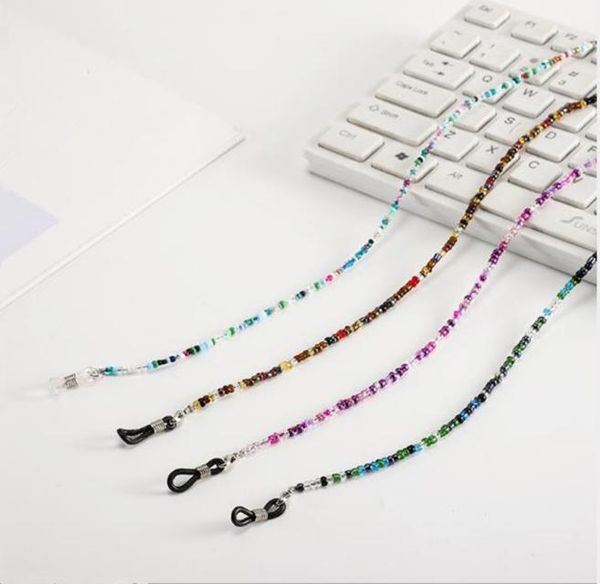 

whole quality retrovintage colorful glass bead glasses chain for sunglassesreadinglasses antislip lightweight handmade stri9767439