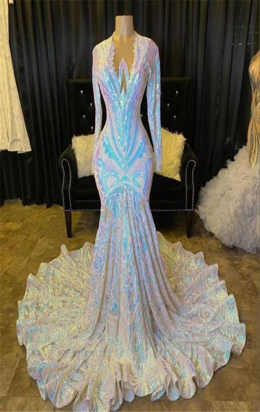 

sparkle sequined lace prom dresses vintage long sleeve evening gowns african arabic party celebrity gowns plus size7601762, Black