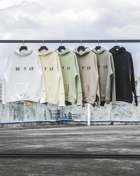 

hoodie mens women hoody winter warm designer hoodies fashion streetwear pullover sweatshirts loose hooded jumper clothing, Black