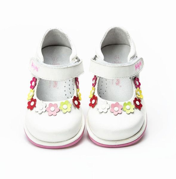 

genuine leather girl orthopedic shoes baby sneakers sports shoes soft antiskid kids shoes153872, Black