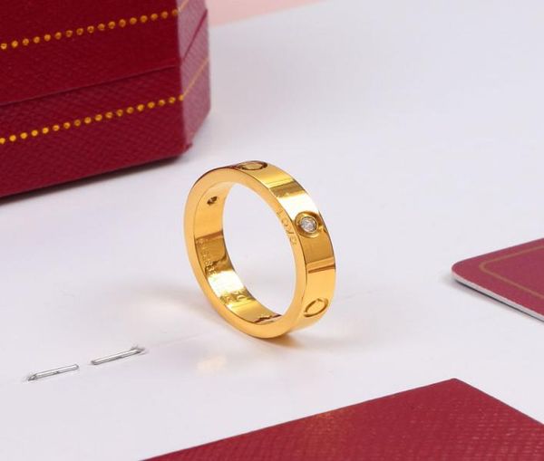 

designer nail ring rings classic luxury designer jewelry women titanium steel alloy goldplated gold silver rose never fade not al2076766