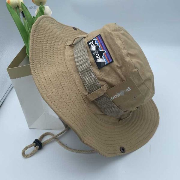 

summer outdoor bucket hat dopamine hiking sun male western cowboy c2gi, Blue;gray