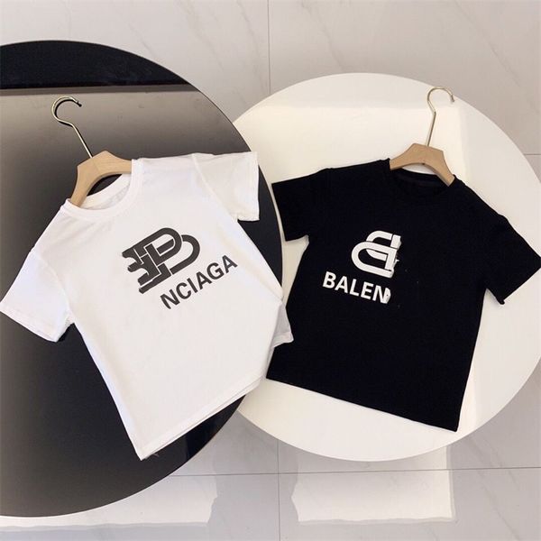 

designer children's t-shirt quality combed cotton stretchy children's wear women's wear men's fashion breathable childre, Blue
