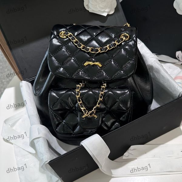 

womens mini backpack leather quilted handbag hardware metal c buckle thin chain shoulder bag handbag crossbody bags sweet princess makeup ca