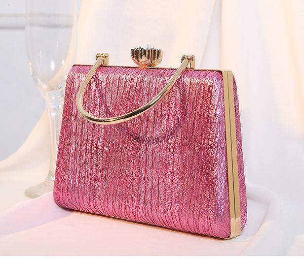 

evening bags xiyuan female gold/black evening clutch bag shiny dinner purses ladies luxury designer shoulder bag 230717
