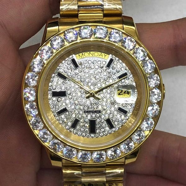 

luxury r olax men's watches automatic mechanical watch with gift box f5l7 riwk, Slivery;golden