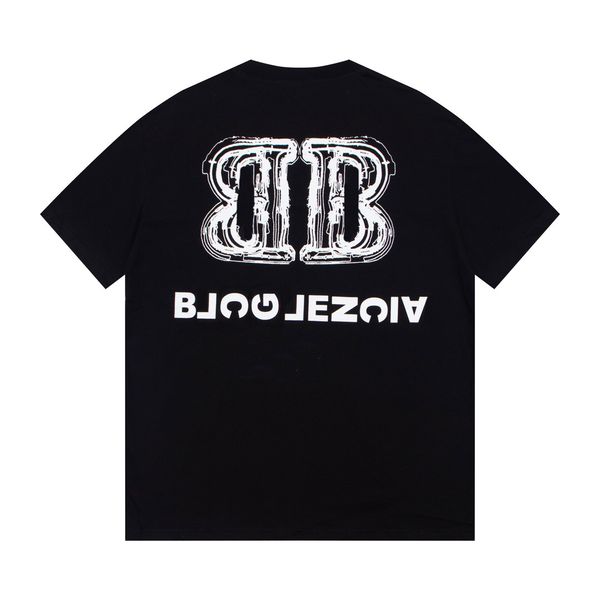

blcg lencia summer t-shirts high street hip-hop style 100% cotton quality men and women drop sleeve loose tshirts oversize 23265, White;black
