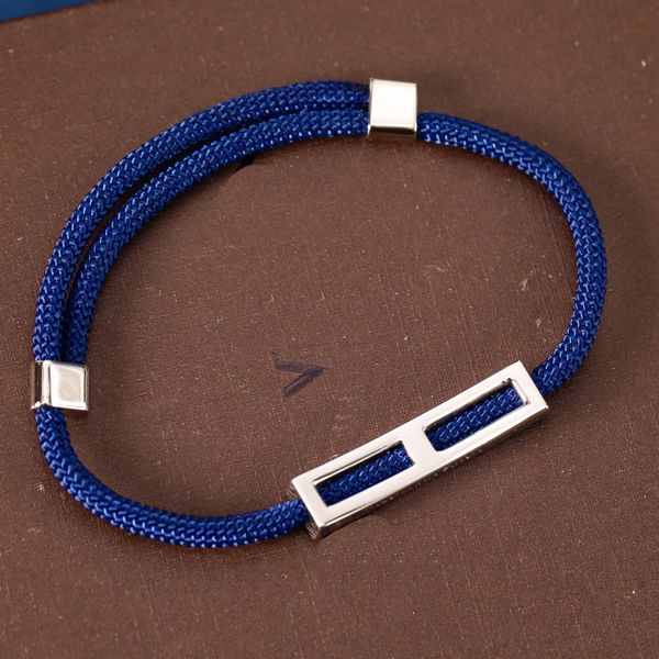 

designer bracelet for women delicate invisible luxury jewelry with drilling hand rope simple and classic fashion style, Golden;silver